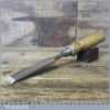 Vintage F Woodcock Carpenter’s 1 ¼” Firmer Chisel - Fully Refurbished