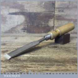 Vintage F Woodcock Carpenter’s 1 ¼” Firmer Chisel - Fully Refurbished