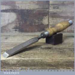 E A Bell & Son Carpenter’s 1” Heavy Duty Flat Firmer Chisel- Sharpened Honed