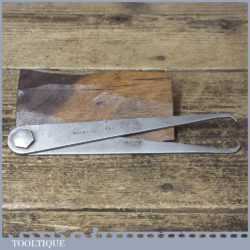 Buck & Hickman 6 ¼” Internal & External Steel Caliper Divider - Good Condition