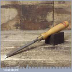 Vintage Swearby Carpenter’s 3/8” Firmer Chisel - Fully Refurbished