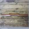 Vintage Beechwood Spokeshave 3 ¼” Cutter - Air Ministry 1937