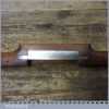 Vintage Beechwood Spokeshave 3 ¼” Cutter - Air Ministry 1937