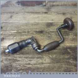 Vintage Carpenter’s Ratchet Brace 6” Swing - Refurbished For Use