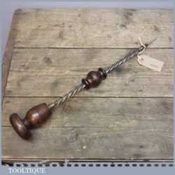 Antique large Archimedes drill by W C Wynn - Jewellry Makers Tool