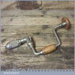 Vintage Stanley No: 78 Carpenter’s Ratchet Brace 10” Swing - Refurbished