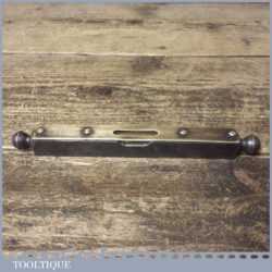 Rare Antique Davis Level & Tool USA No: 39 Iron Brass Pocket Level 1867-1892