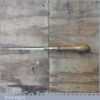 Antique Boxwood Brass Pad Saw Good Sharp Blade - Ready For Use