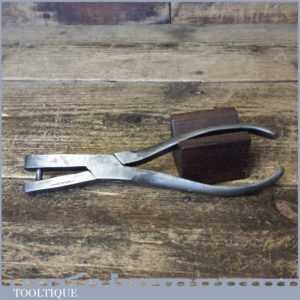 Vintage Thomas Rogers & Co 1951 Leatherworker’s Eyelet Extracting Pliers Vintage Thomas Rogers & Co 1951 Leatherworker’s Eyelet Extracting Pliers