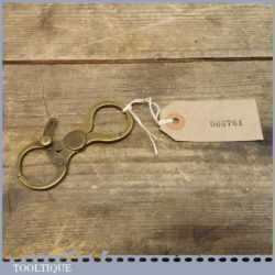 Unusual Vintage Pair Of Double Ended Brass Callipers