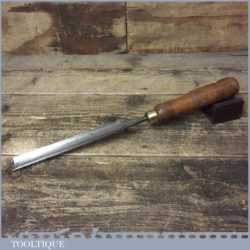 Vintage Alex Mathieson & Son Pattern Makers 7/8” Firmer Gouge Paring Chisel