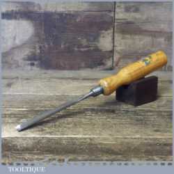 Vintage Robert Sorby Carpenter’s 3/8” Gouge Chisel - Sharpened Honed