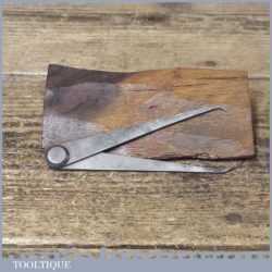 Vintage W Marples & Sons 3 ¾” Internal & External Steel Caliper Divider