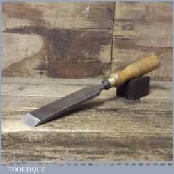 Vintage Carpenter’s 1 ¼” Firmer Chisel - Sharpened Honed