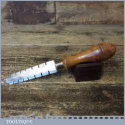 Vintage Robert Sorby Old English Saw Wrest Set Beech Handle - Good Condition