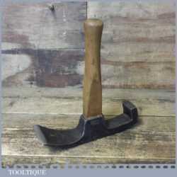 Vintage Lewis & Co Sheffield No: 2 Coopers Hand Adze - Sharpened Honed