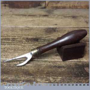 Blacksmiths Antique 19th Century Can Opener Rosewood Handle - Good Condition