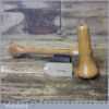 Vintage Silversmiths Lignum Mallet With Bulbous Wooden Handle