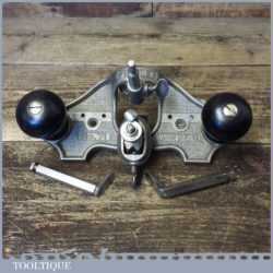 Vintage Stanley England No: 71 Hand Router Plane Complete - Good Condition