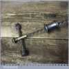 Scarce Vintage Hobbies Steel Brass Jewellers Counter weighted Archimedes Hand Drill
