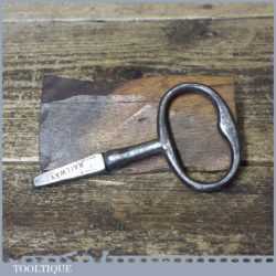 Antique Jones & Foster Square Train Carriage Key Midland Railway 1844 - 1922