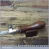 Vintage Moore & Wright Beechwood Brass Padsaw Good Sharp Blade