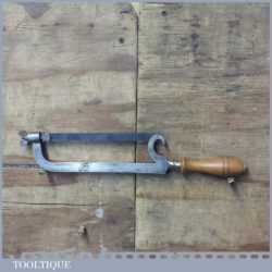 Antique Thewlis & Co 19th Century Lancashire Pattern 7” Saw - Good Condition