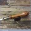 Vintage 19th Century Boxwood Brass Padsaw - Good Sharp Blade