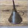 Sweet Little Vintage Bicycle Thumb Push Conical Oil Can Oiler