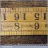 Vintage Rabone No: 1167 Boxwood Brass 2ft Folding Rule - Good Condition