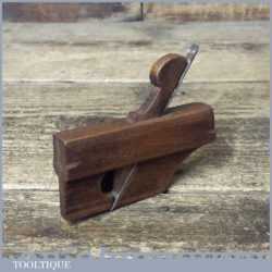 Vintage Luthiers Miniature 3 ½” Beechwood Rounding Plane - Good Condition