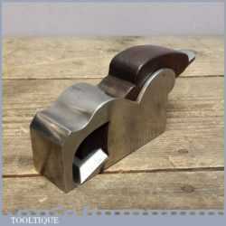 Vintage H. Slater Malleable Iron Bull Nose Plane - Rosewood Wedge