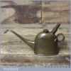 Vintage Jos Lucas No: 40 brass Teapot Style Oil Can - Good Condition