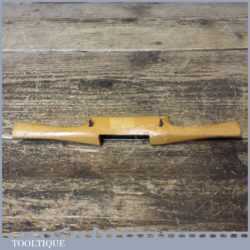 Vintage Miniature Marples Beechwood Spokeshave With 1 ⅝” Cutter