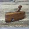 Vintage Luthiers Instrument Maker’s Miniature Beechwood Rounded Compass Plane