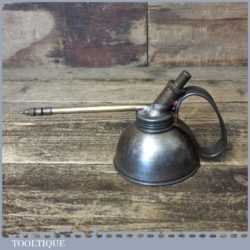 T16262 – Rare vintage Parker Hale patented ‘valve spout’ force reed oil can for gunsmiths in good used condition.