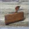 Vintage Luthiers Instrument Maker’s Miniature Beechwood Hollowing Plane