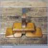 Vintage Luthiers Miniature Beechwood Old Woman’s Tooth Hand Router Plane