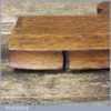 Vintage Luthiers Miniature Beechwood Side Rounding Compass Plane