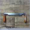 Vintage Brades & Co Drawknife 9” Cutting Edge Ash Handles - Sharpened Honed