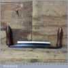 Vintage J. Tyzack Drawknife 8” Cutting Edge Beech Handles - Sharpened Honed