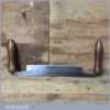 Vintage J. Tyzack Drawknife 8” Cutting Edge Beech Handles - Sharpened Honed