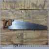 Vintage Spear & Jackson 21 ½” Cross Cut Panel Handsaw 9 ½ TPI - Sharpened