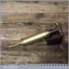 Rare Antique New Hudson Motorcycle 1903-1932 Screw Action Brass Grease Gun
