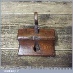 Vintage Luthiers 3 ½” Beechwood Old Woman’s Tooth Hand Router Plane