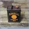 Small Vintage Shell Mex Replica Oil Can For Car Care Kit - Good Condition