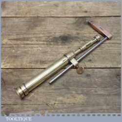 Rare vintage J. S & S Governor Brass Combined Spirit Soldering Gun And Iron