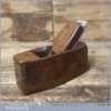 Antique Griffiths Norwich Carpenter’s 6 ½” Beech Shallow Compass Plane