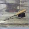 Vintage Stormont Carpenter’s 1/4” Gouge Chisel - Sharpened Honed