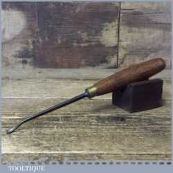 Vintage Herring Bros 3/16” Wood Carving Spoon Gouge Chisel - Sharpened Honed